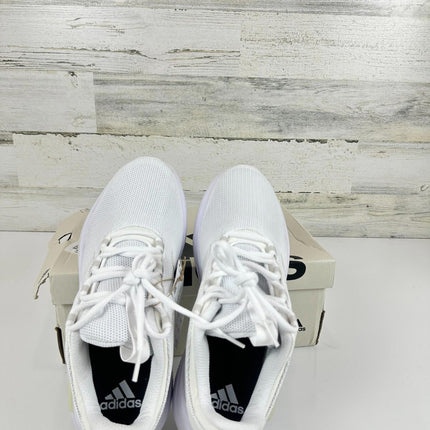 adidas Women's Racer TR23 Sneaker, White/Zero Metallic/Grey, Size 8 IG7347