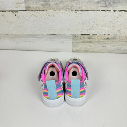 Skechers Twinkle Sparks-Jumpin' CLOU Sneaker, Lavender/Multi, Size 11.5 Kids