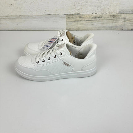 Skechers Women's Hands Free Slip-Ins Bobs D'Vine-So Flattered Sneaker, White,Sz9