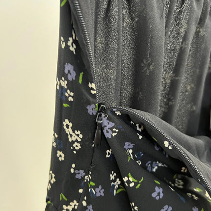 1.state a Line MIDI Skirt for Women’s, Black, Size 2, 8134433