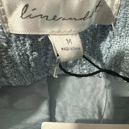 Line & Dot Emmeline Mini Skirt for women’s, Sky Blue, Size Medium , LS5556M