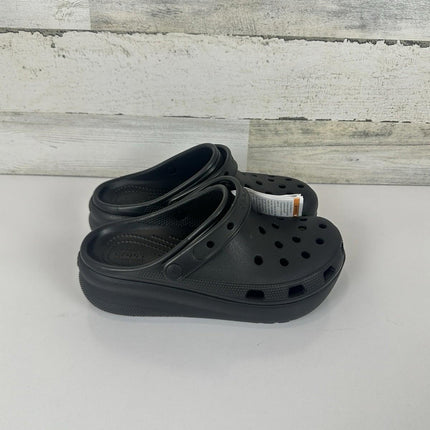 Crocs Classic Cutie Crush Clog (Little Kid/Big Kid) Black 6 Big Kid M
