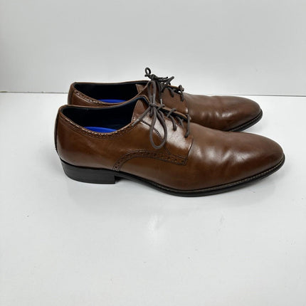 Johnston & Murphy Men's Stockton Plain Toe Dress Shoes - Tan Size 13 M