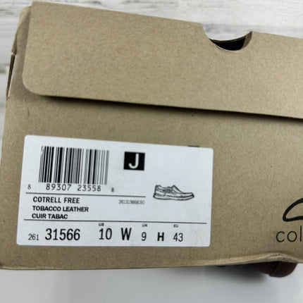 Clarks mens Cotrell Free Loafer, Tobacco Leather, 10 Wide US