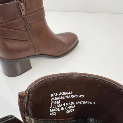 White Mountain Narrows - Womens 7.5 Brown Boot Medium