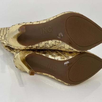 I.n.c. International Concepts Women's Savonia Woven Knee High Boots, Size 7.5M