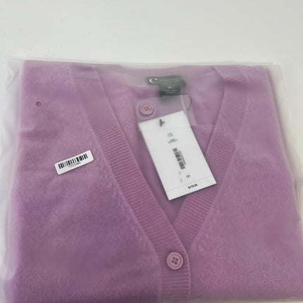 C by Bloomingdale's Cashmere Cashmere V Neck Cardigan - Exclusive, Size M