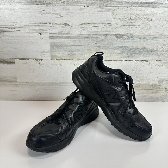 New Balance Men's Black Sneakers Size 12.5 US - Comfortable for Work & Casual