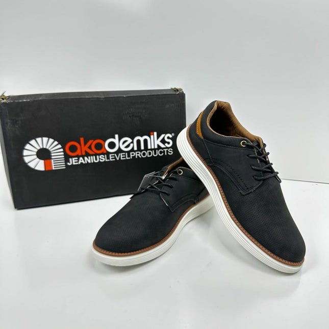 AKADEMIKS Mens Dayton Oxford, Comfortable Footwear for Formal and Casual Wear 9M