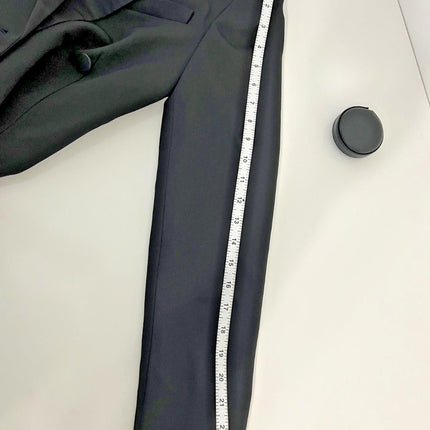POLO ralph lauren Blue Label Black Women's Jacket Blazer Tuxedo, Size 2