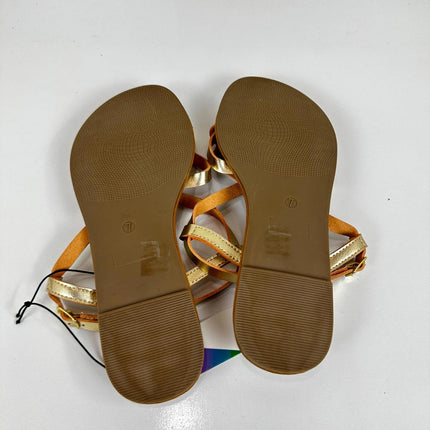 Women's Gladiator Flat Sandals Fisherman Strappy Sandals Ankle Strap Sandals, 7