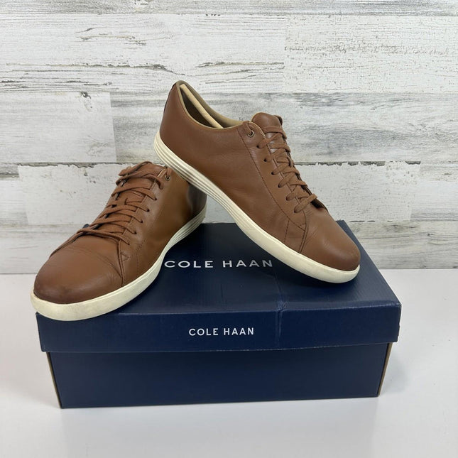 Cole Haan Grand Crosscourt II Brown Leather Sneaker  Men’s Size 11 Shoes C26521