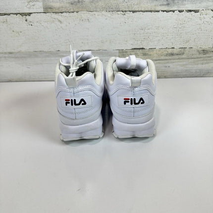 Fila Women's Disruptor 2 Premium Casual Shoes White/Size 10 US