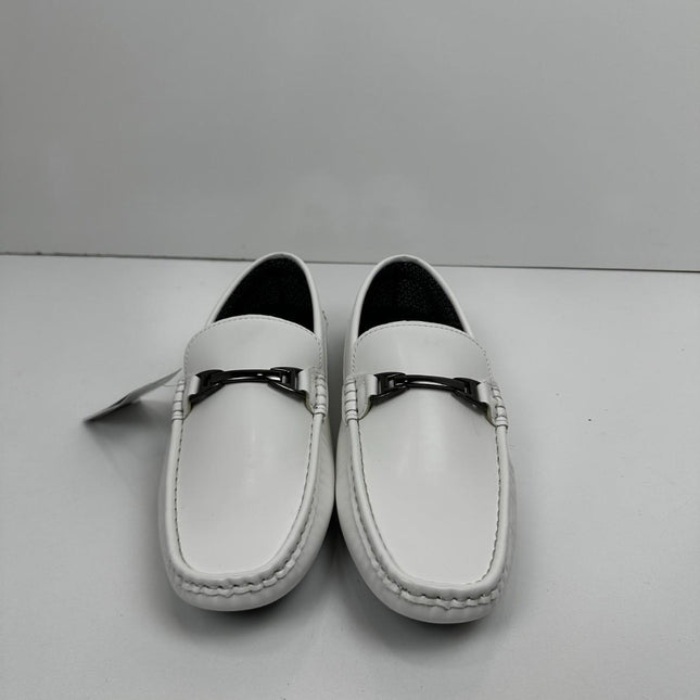 Aston Marc Men's Charter-03 Loafer White, Size 9.5M