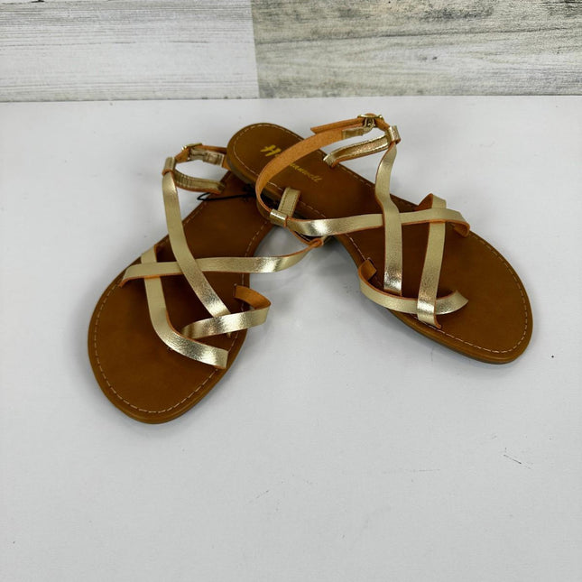 Women's Gladiator Flat Sandals Fisherman Strappy Sandals Ankle Strap Sandals, 7