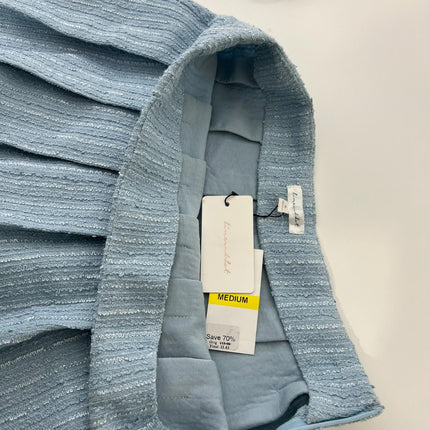 Line & Dot Emmeline Mini Skirt for women’s, Sky Blue, Size Medium , LS5556M