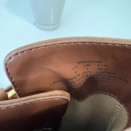 Lauren Ralph Lauren, Women's Madisyn Buckled Dress Booties , Brown, Size 9