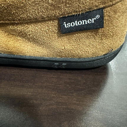 Isotoner Mens Microsuede Slipper With Cooling Memory Foam For Indoor/Outdoor,12M