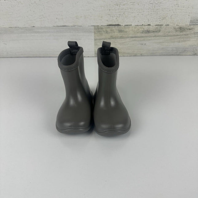 Tree Grandpa Toddler Rain Boots Baby Kids Easy-on Lightweight Waterproof Rainboo