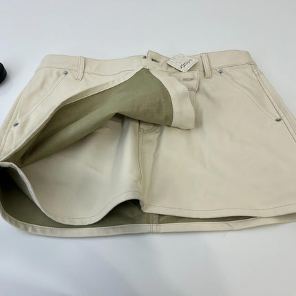 Free People Wynne Vegan Skirt Women's Skirt Bone, Viscose, Size 31