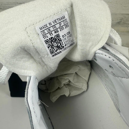 adidas Unisex Samba Indoor Sneaker, White/Black/Vivid Red, 11.5 M, 12.5 W IH6001