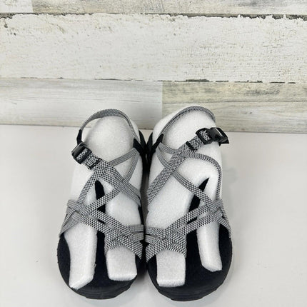 Skechers Women's Reggae Irie Mon Flip-Flop Sandals Size 10M 40955/ Black