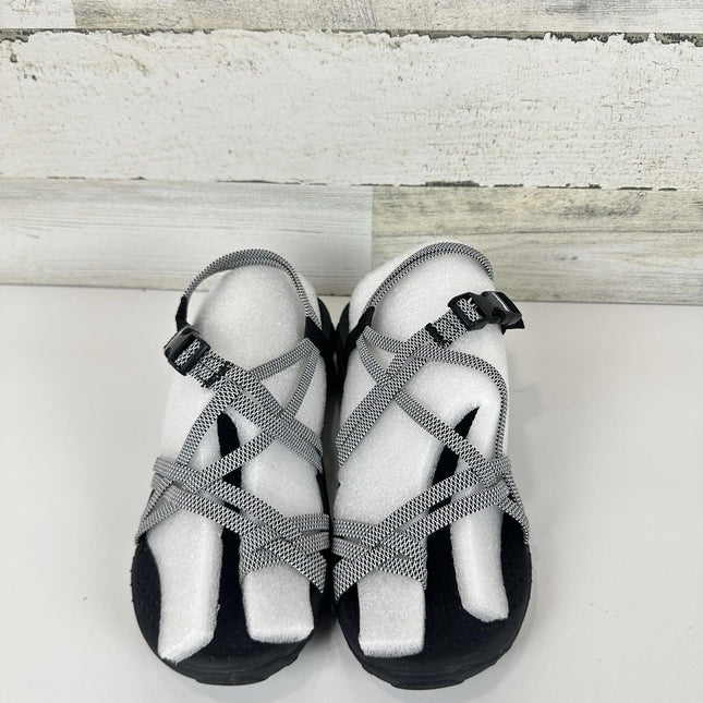 Skechers Women's Reggae Irie Mon Flip-Flop Sandals Size 10M 40955/ Black