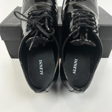 Alfani Men's Walkerr Lace-up Dress Shoes, Exclusively at Macy's - Black, Size 10