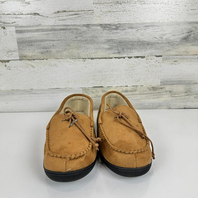 Isotoner Mens Microsuede Slipper With Cooling Memory Foam For Indoor/Outdoor,12M