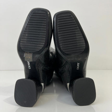 DKNY Women's Cana Block Heel Knee Hight Dress Boots, size 6.5M