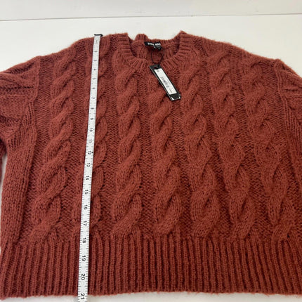 Steve Madden Women Blouse, Baked Apple, Size M