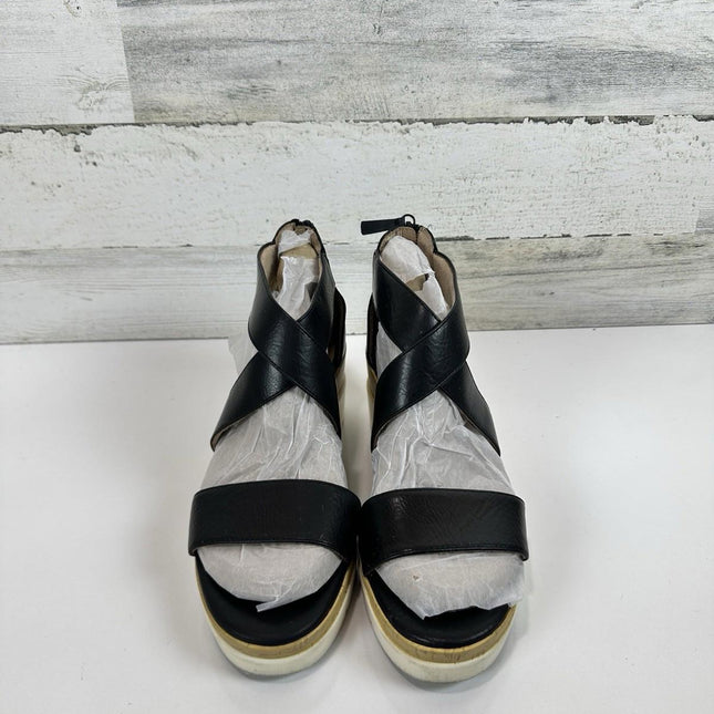 Women's Soul Naturalizer, Goodtimes Wedge Sandal H5571S0001 Black SYNTHETIC