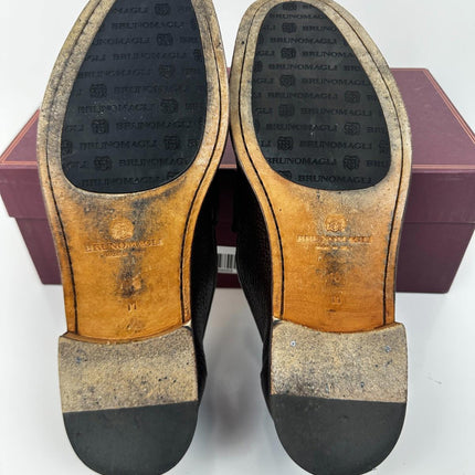 Bruno Magli Men's Trieste Slip on Moc Toe Loafers, Size 10