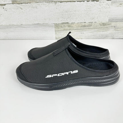 DimaiGlobal Mens Slippers with Arch Support Casual Mules Clog Open Back Shoes,13