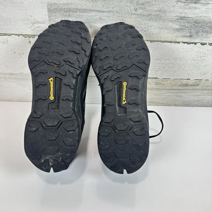 Adidas Terrex AX4 Mens Hiking Shoes Size 11.5 Black Carbon Gray Four Lace-Up