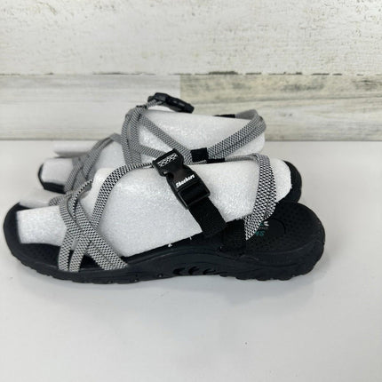 Skechers Women's Reggae Irie Mon Flip-Flop Sandals Size 10M 40955/ Black