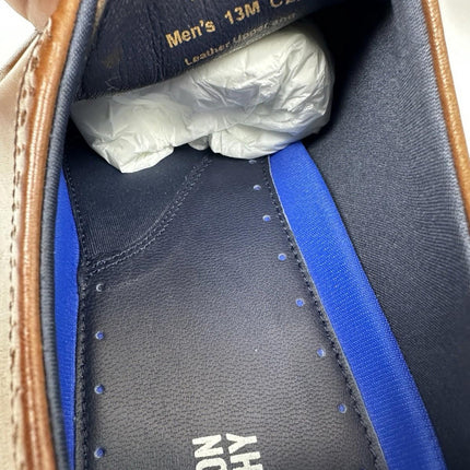 Johnston & Murphy Men's Stockton Plain Toe Dress Shoes - Tan Size 13 M