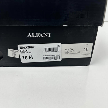 Alfani Men's Walkerr Lace-up Dress Shoes, Exclusively at Macy's - Black, Size 10