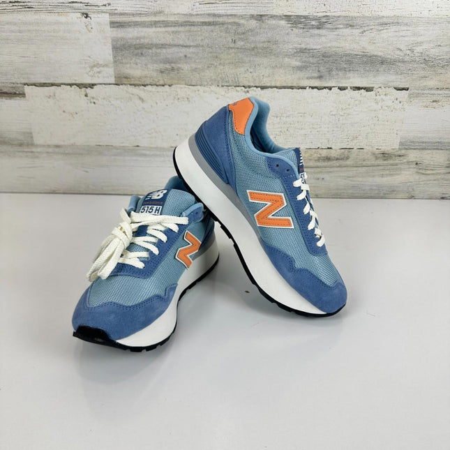 New Balance Women's 515h V1 Sneaker, Chrome Blue/Heron Blue/Copper, Size 8