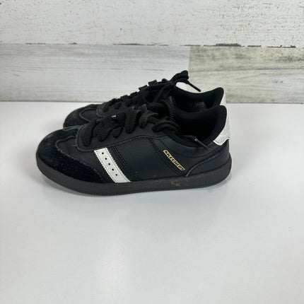Skechers kids Boy's Zinger Street Sneaker Black/White Size 12
